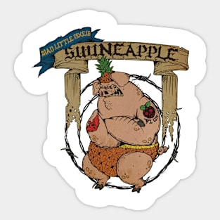 Swineapple Light Sticker